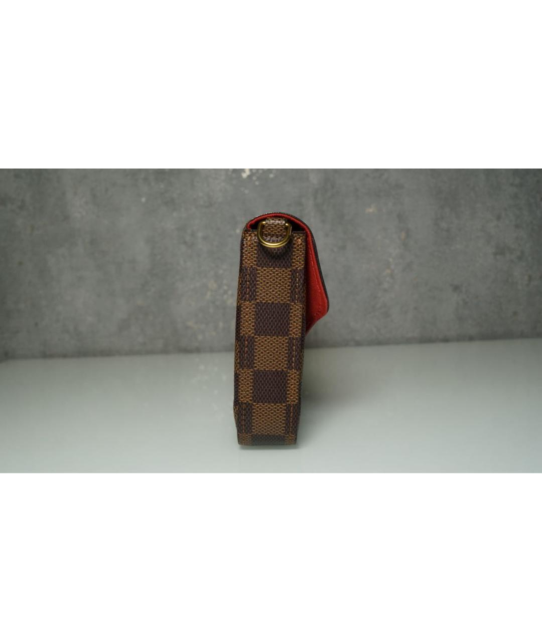 LOUIS VUITTON Коричневая сумка через плечо, фото 4