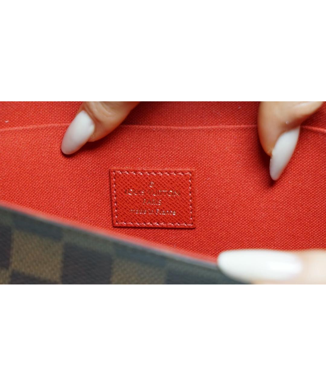 LOUIS VUITTON Коричневая сумка через плечо, фото 8