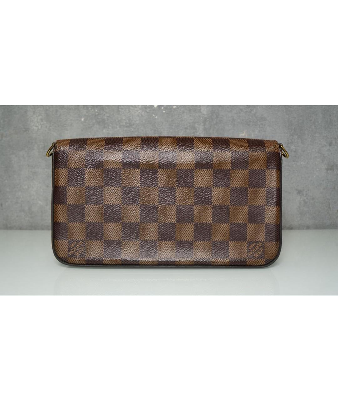 LOUIS VUITTON Коричневая сумка через плечо, фото 3