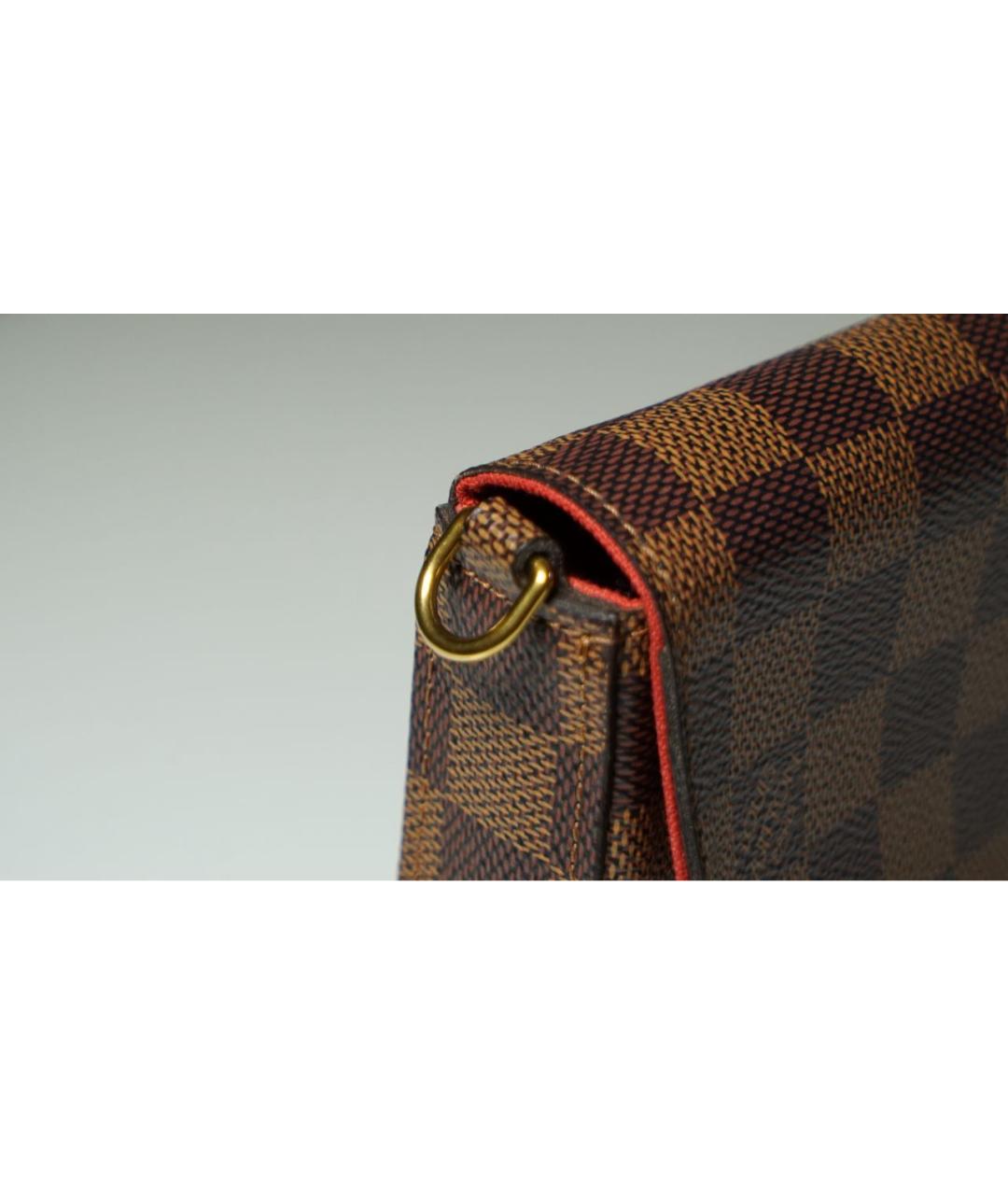 LOUIS VUITTON Коричневая сумка через плечо, фото 5