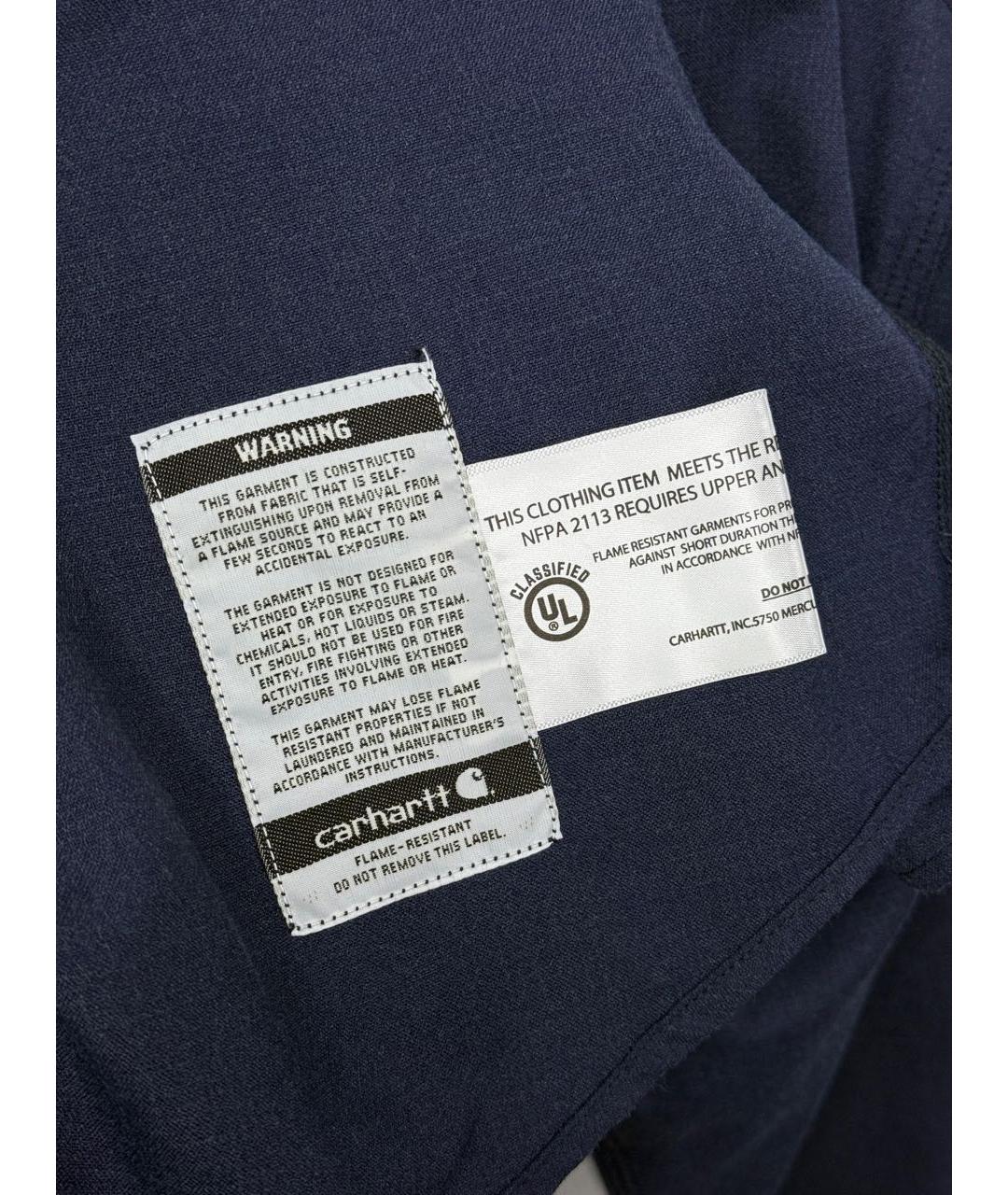 CARHARTT Темно-синяя кэжуал рубашка, фото 6