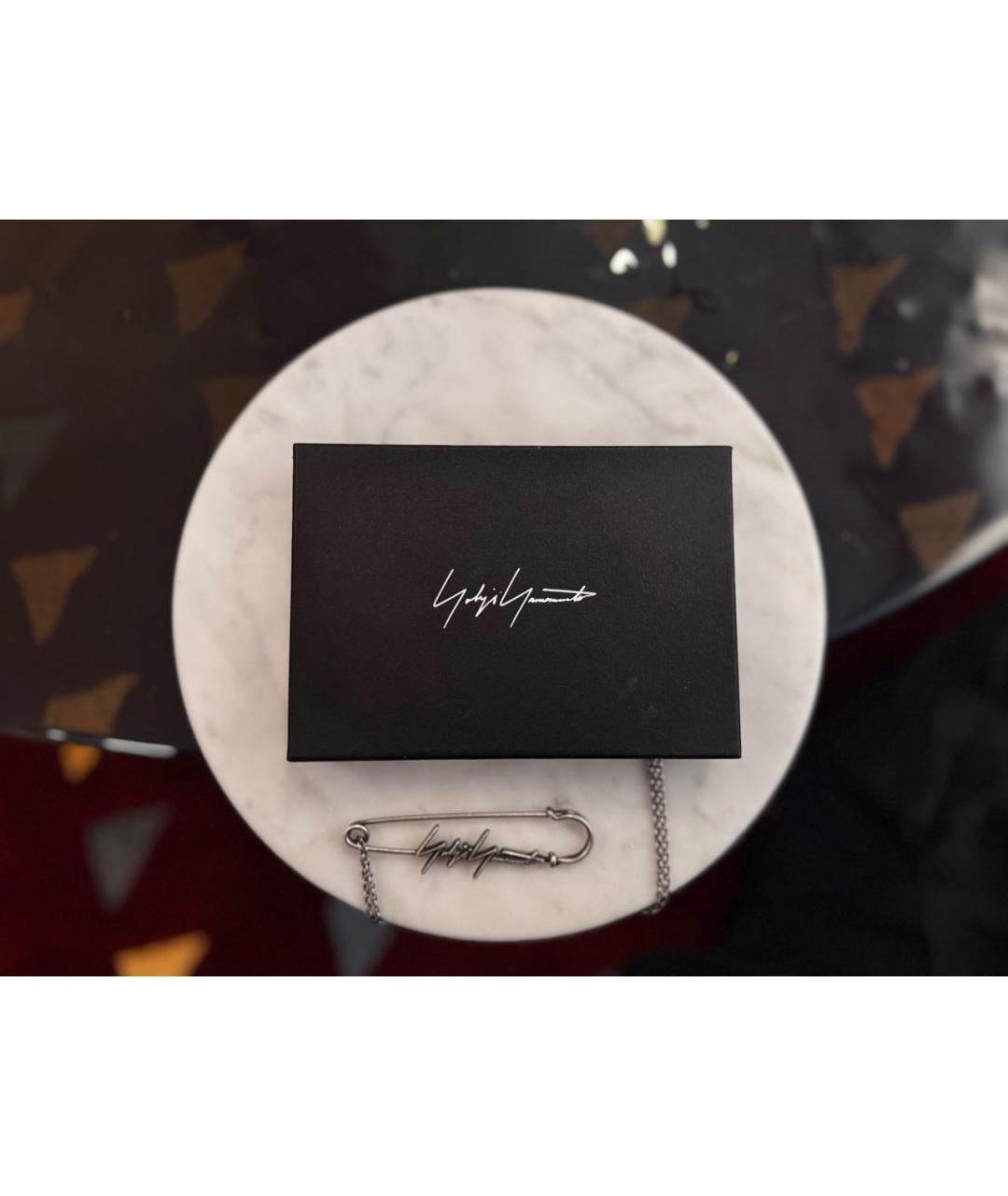 YOHJI YAMAMOTO Серебряная с серебряным покрытием цепочка/подвеска, фото 7