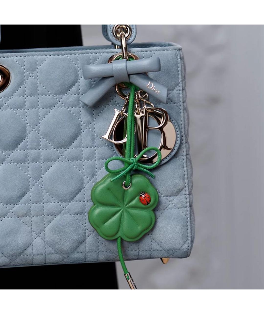 CHRISTIAN DIOR Зеленый брелок, фото 2