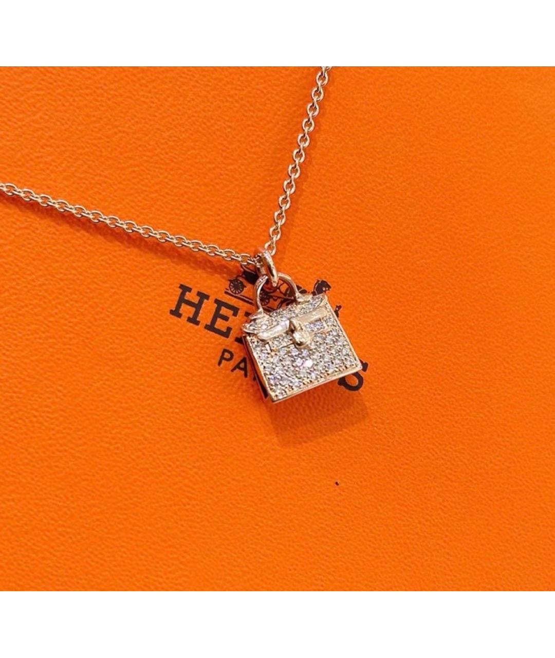 HERMES Золотое колье из розового золота, фото 3