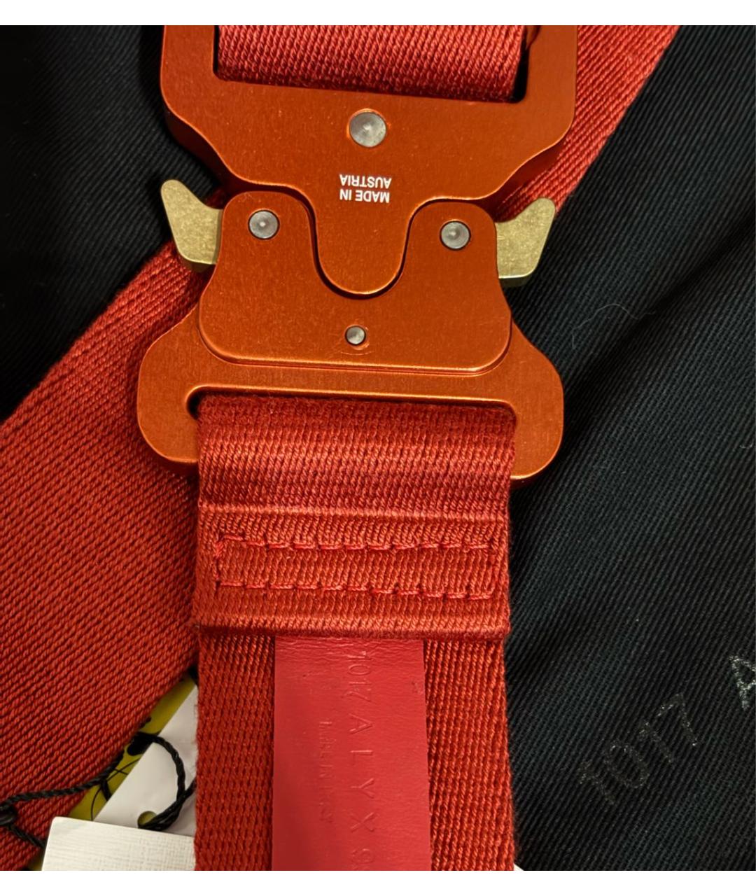 1017 ALYX 9SM Красный ремень, фото 2