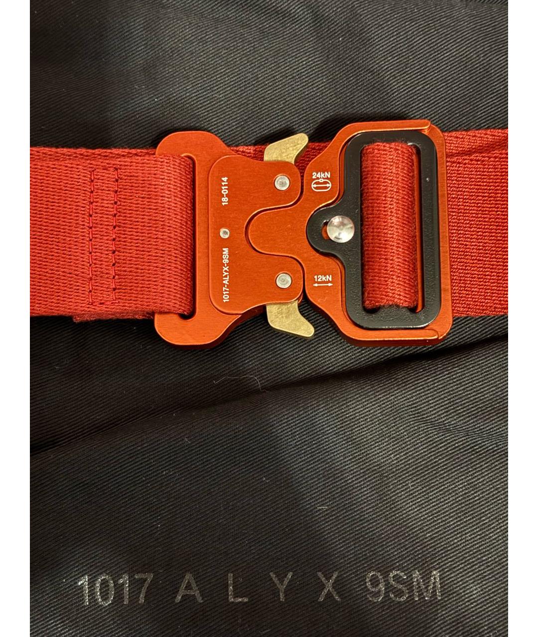 1017 ALYX 9SM Красный ремень, фото 4