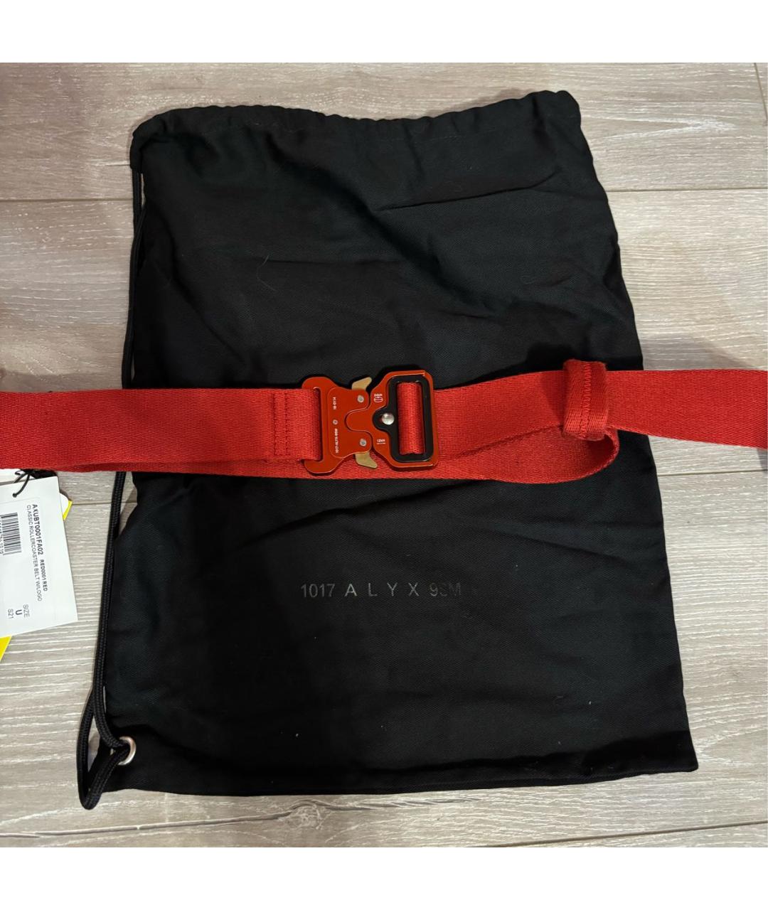 1017 ALYX 9SM Красный ремень, фото 5