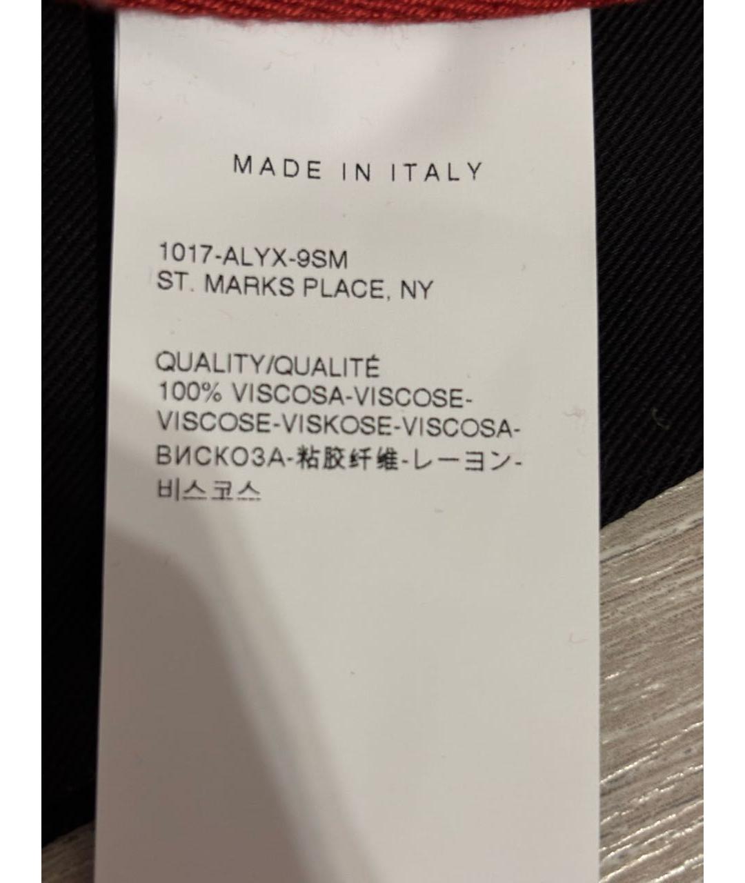 1017 ALYX 9SM Красный ремень, фото 3