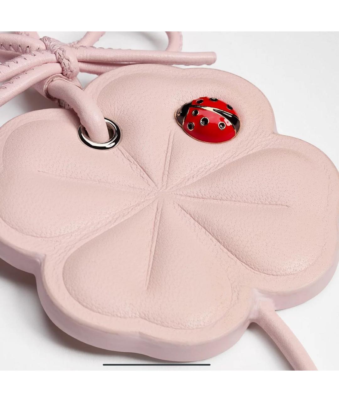 CHRISTIAN DIOR Розовый брелок, фото 3