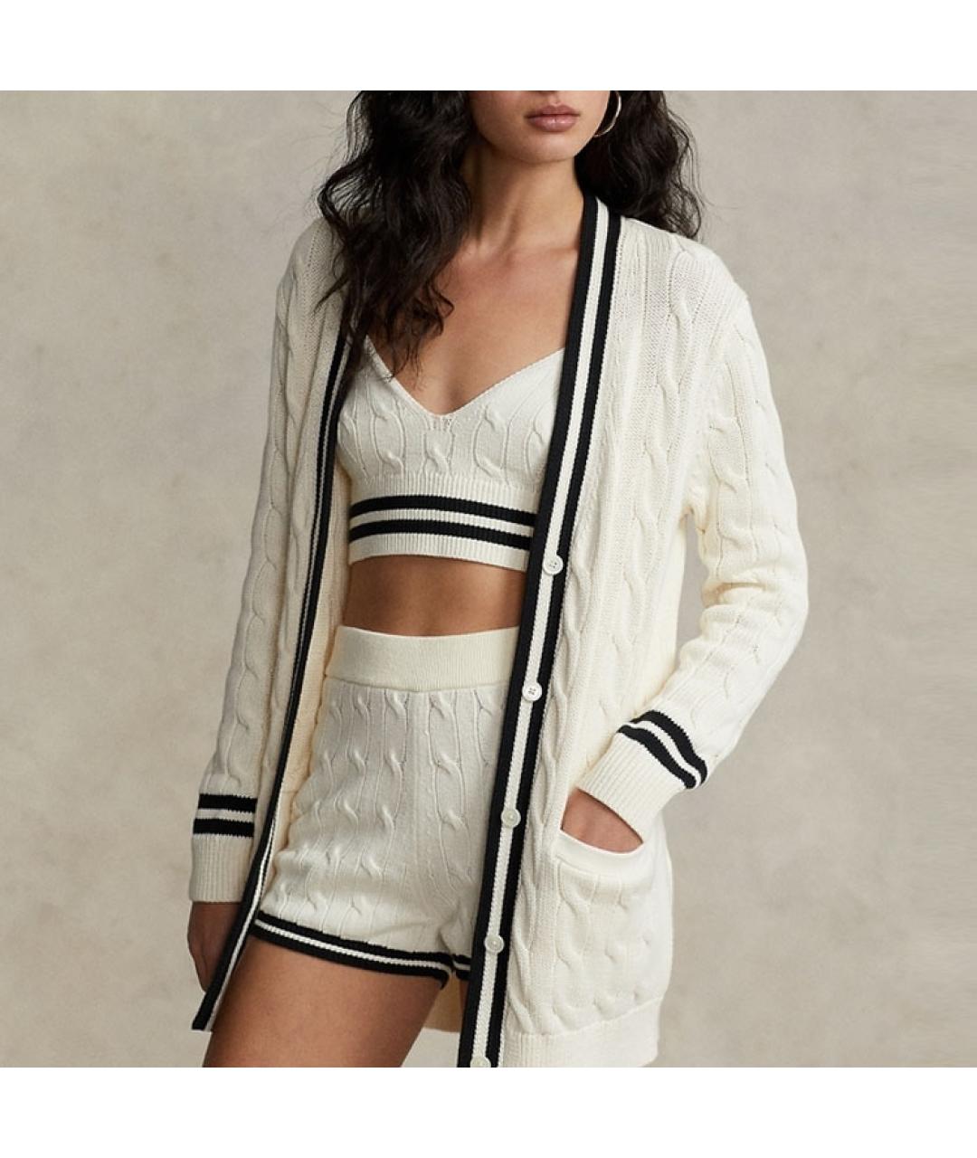 POLO RALPH LAUREN Белый джемпер / свитер, фото 3