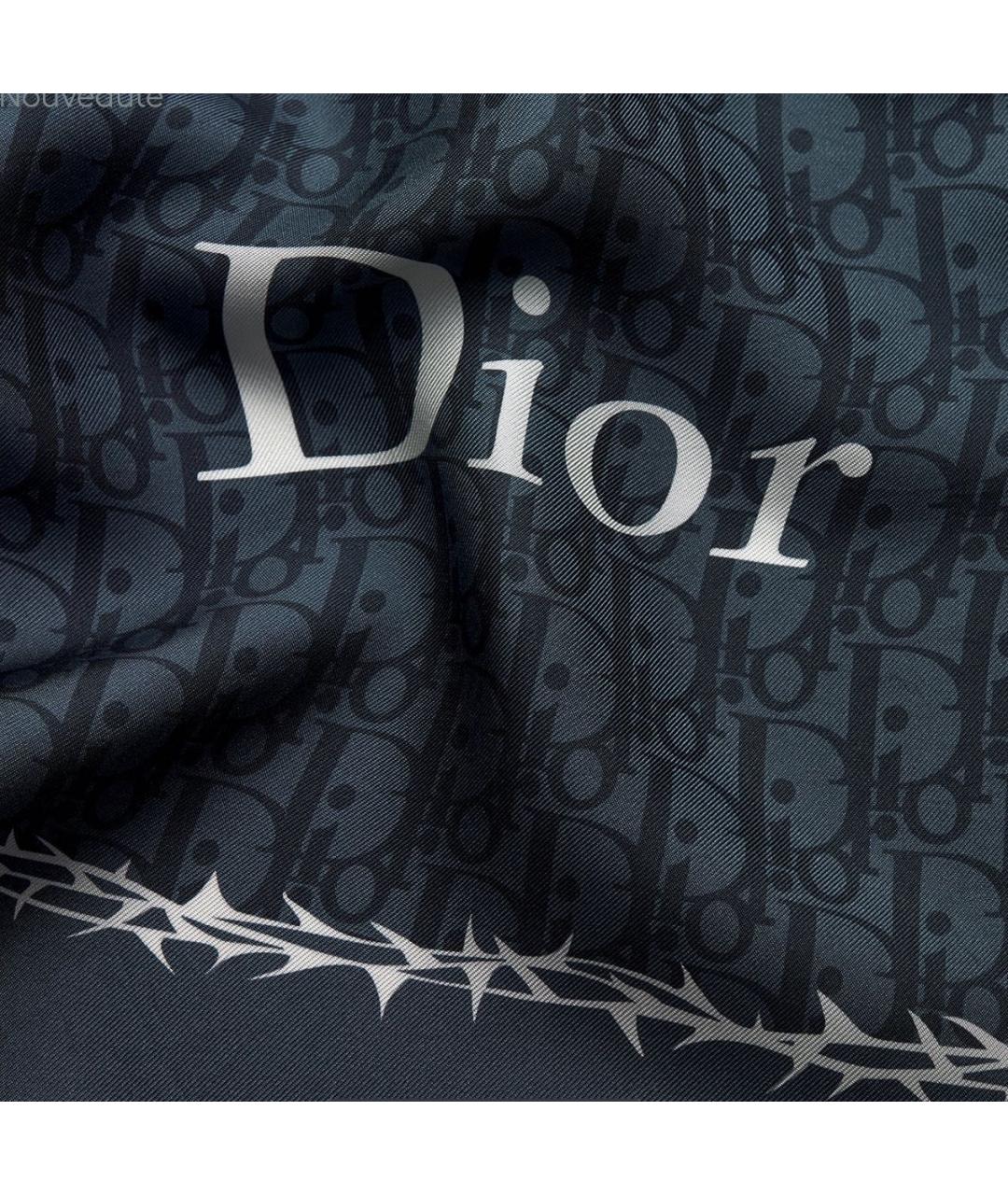 CHRISTIAN DIOR Синий платок, фото 2