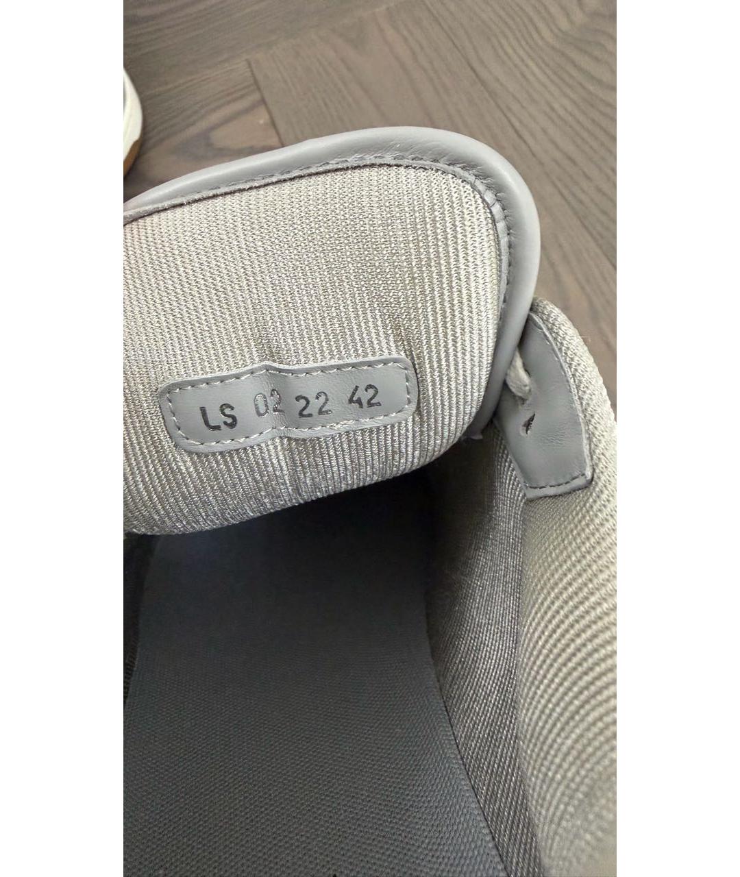 CHRISTIAN DIOR Белые кожаные низкие кроссовки / кеды, фото 5