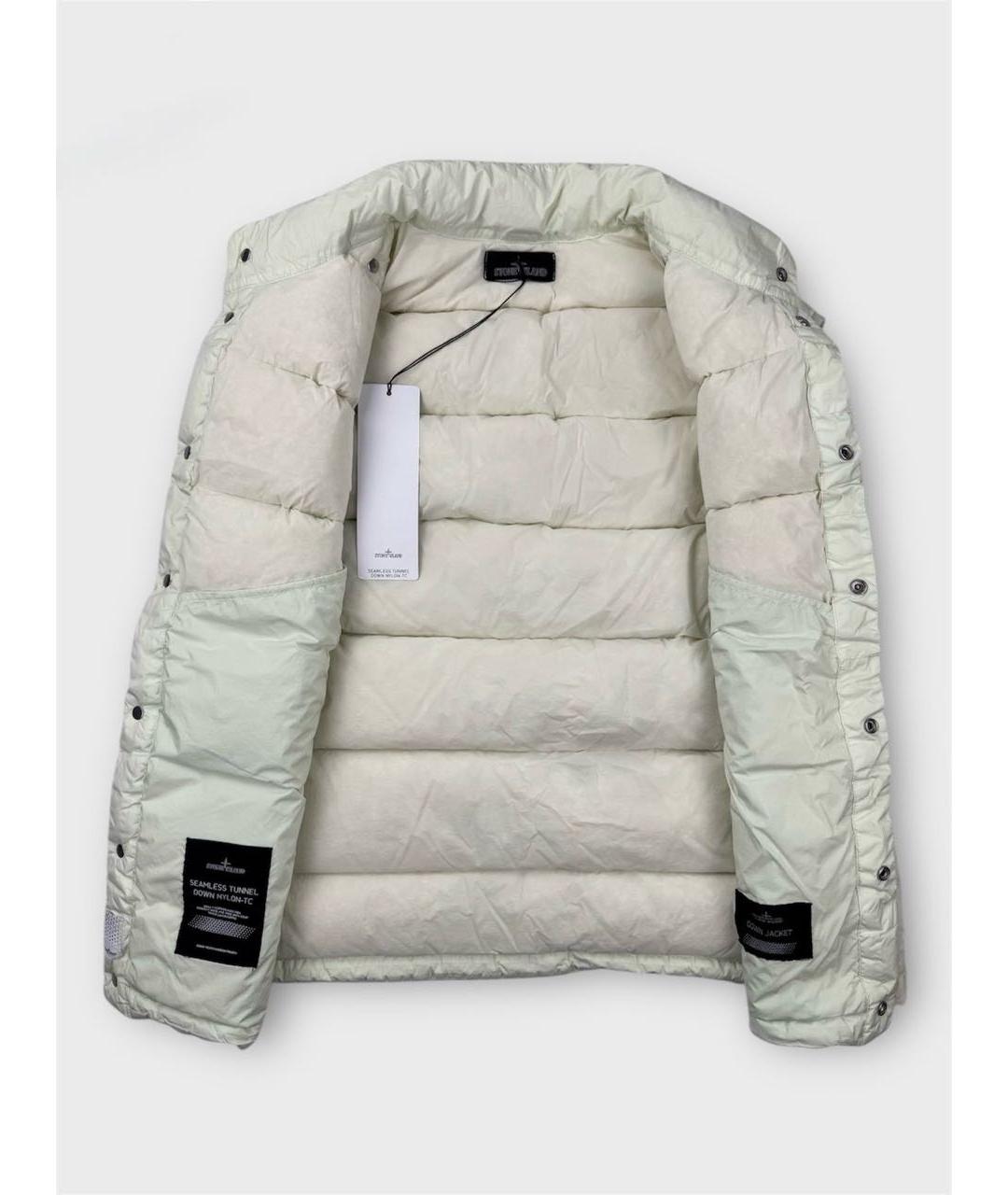 STONE ISLAND Серый полиэстеровый жилет, фото 2