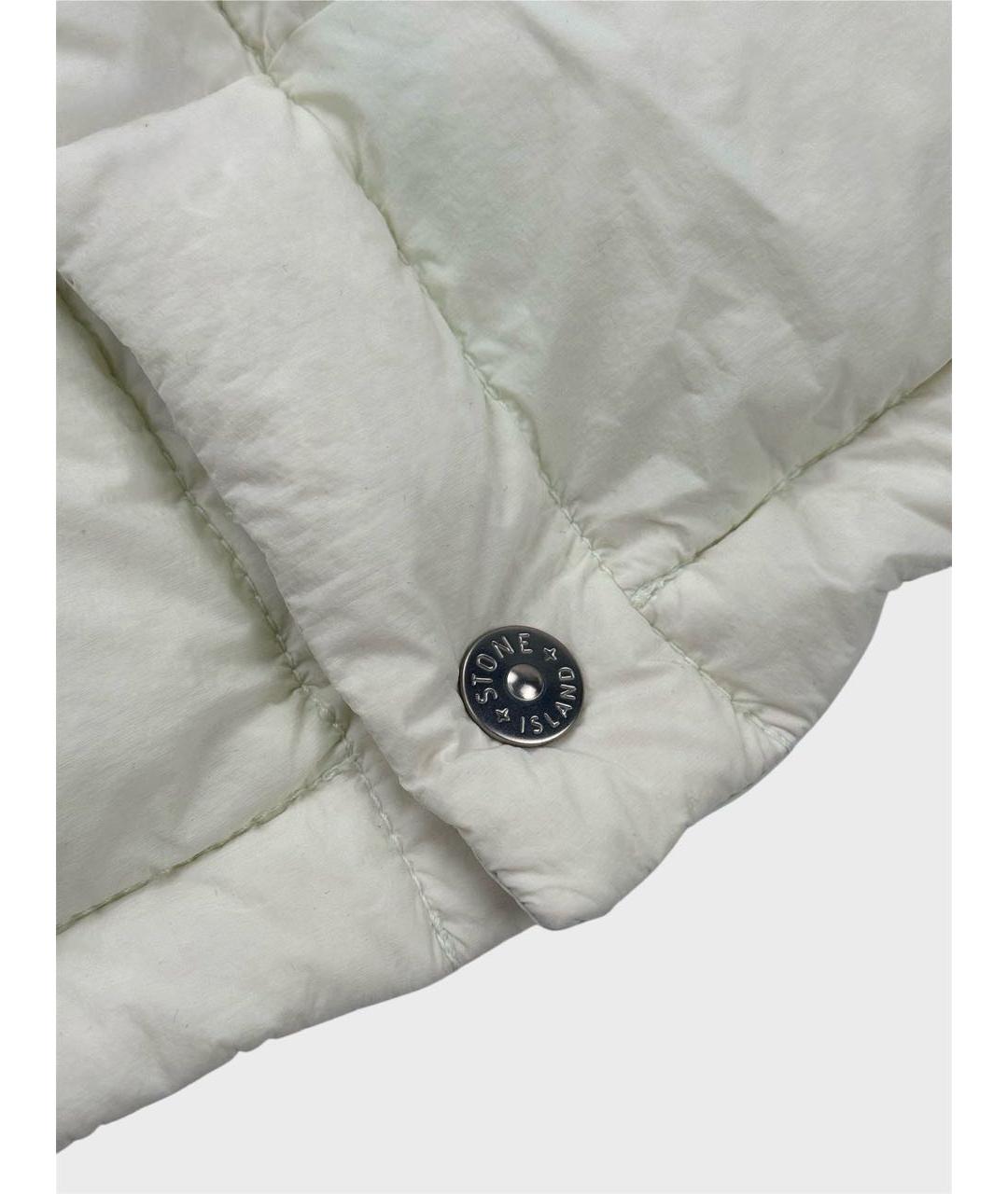 STONE ISLAND Серый полиэстеровый жилет, фото 4
