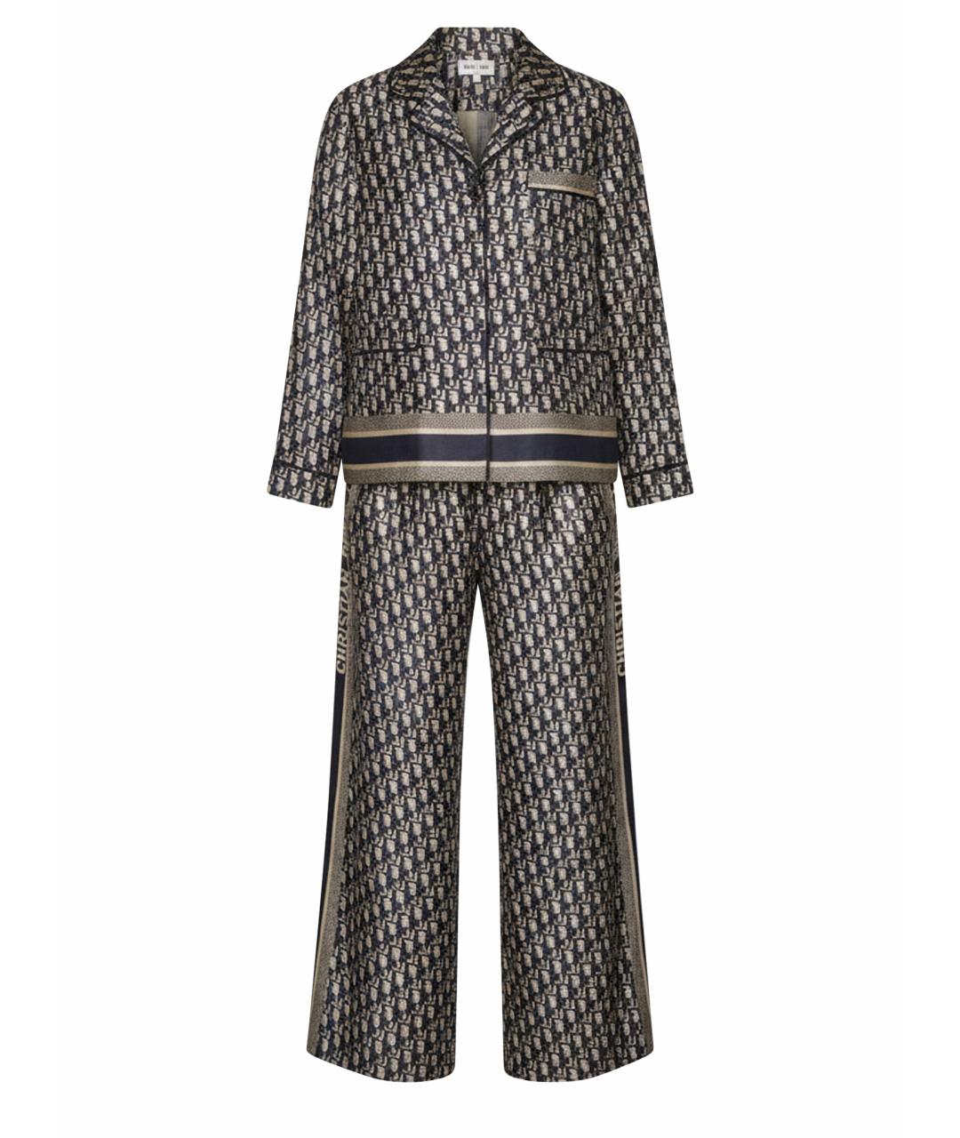 CHRISTIAN DIOR Шелковый костюм с брюками, фото 1