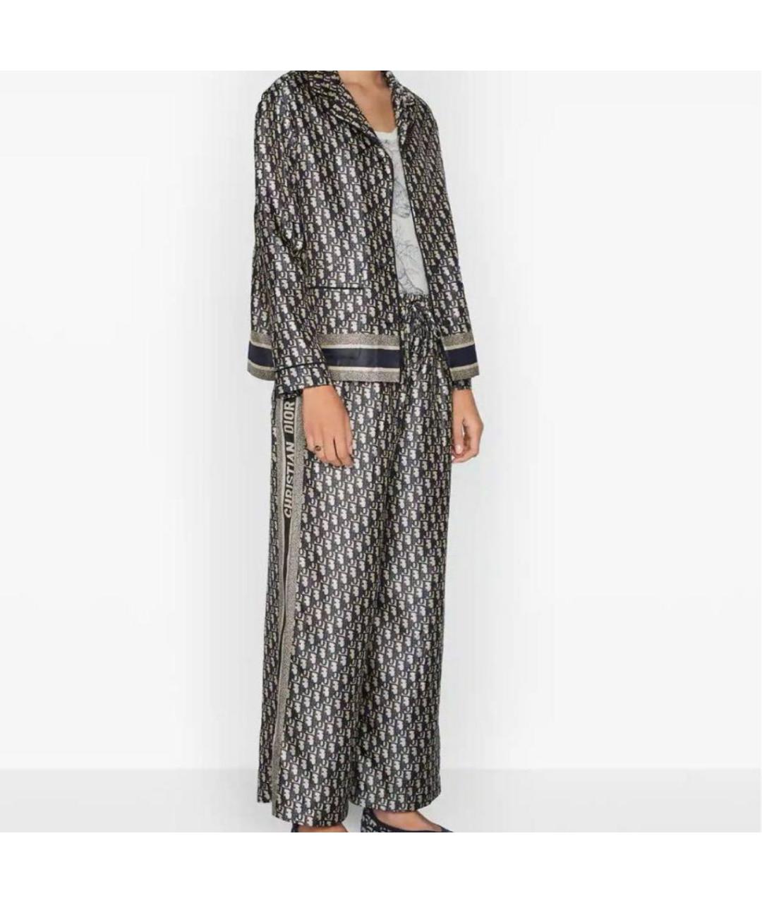 CHRISTIAN DIOR Шелковый костюм с брюками, фото 9