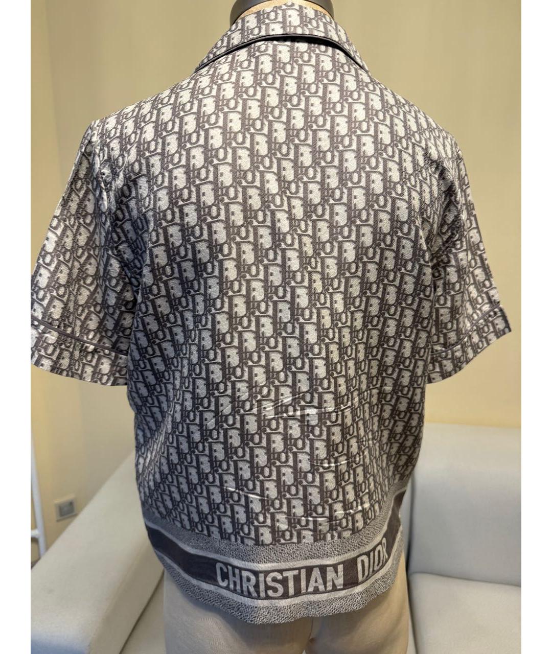 CHRISTIAN DIOR Шелковый костюм с брюками, фото 3