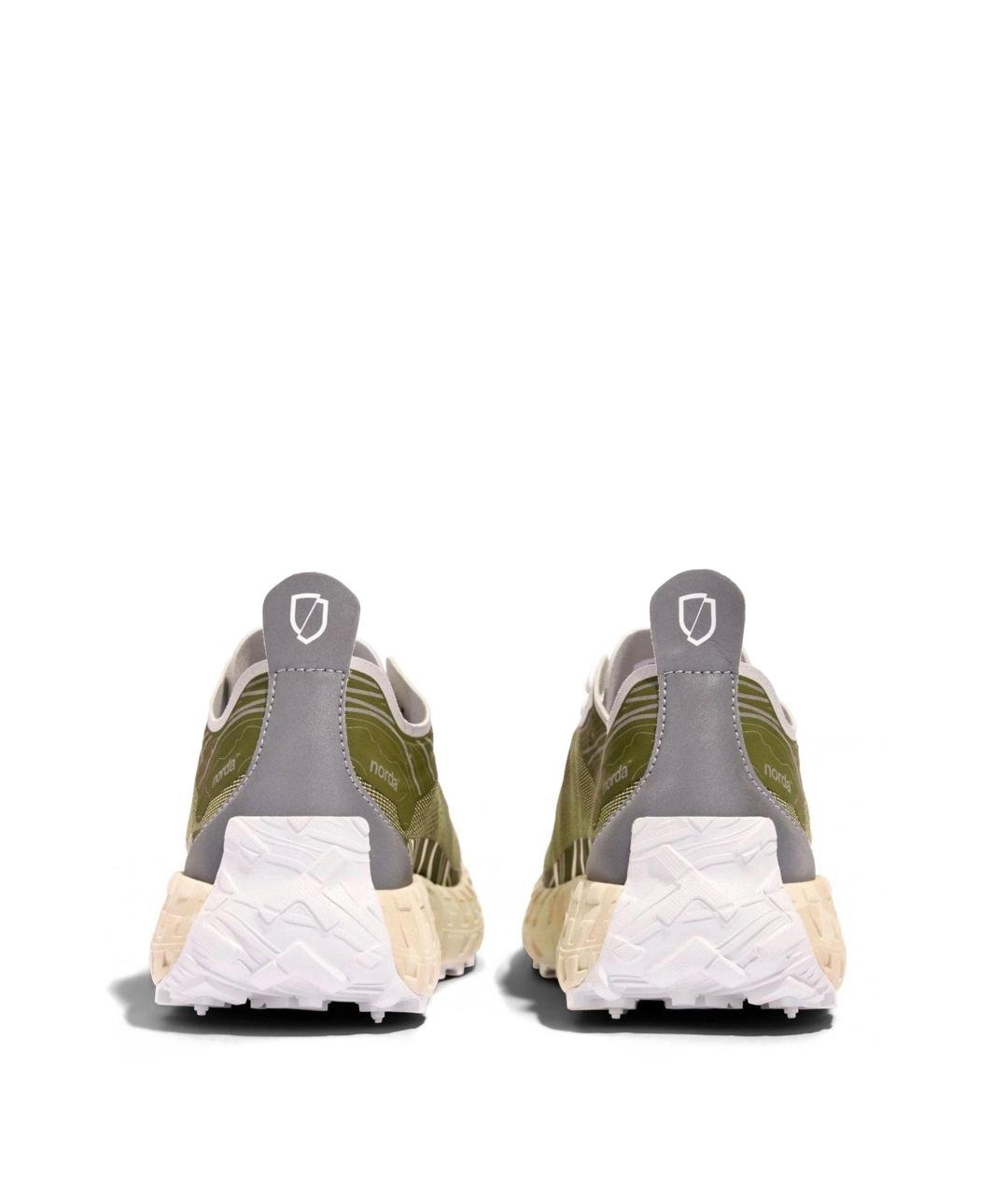 NORDA Зеленые текстильные низкие кроссовки / кеды, фото 3