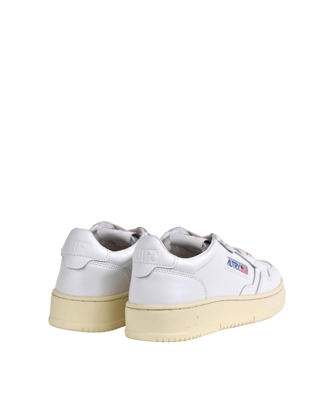 AUTRY Белые кожаные кроссовки, фото 2