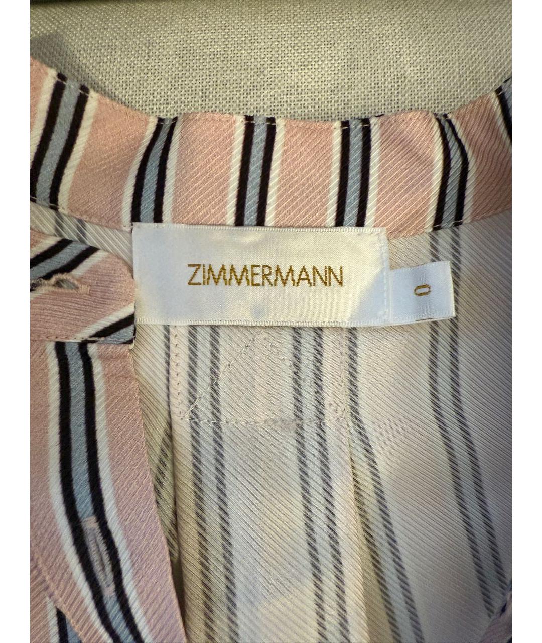 ZIMMERMANN Мульти вискозная блузы, фото 5