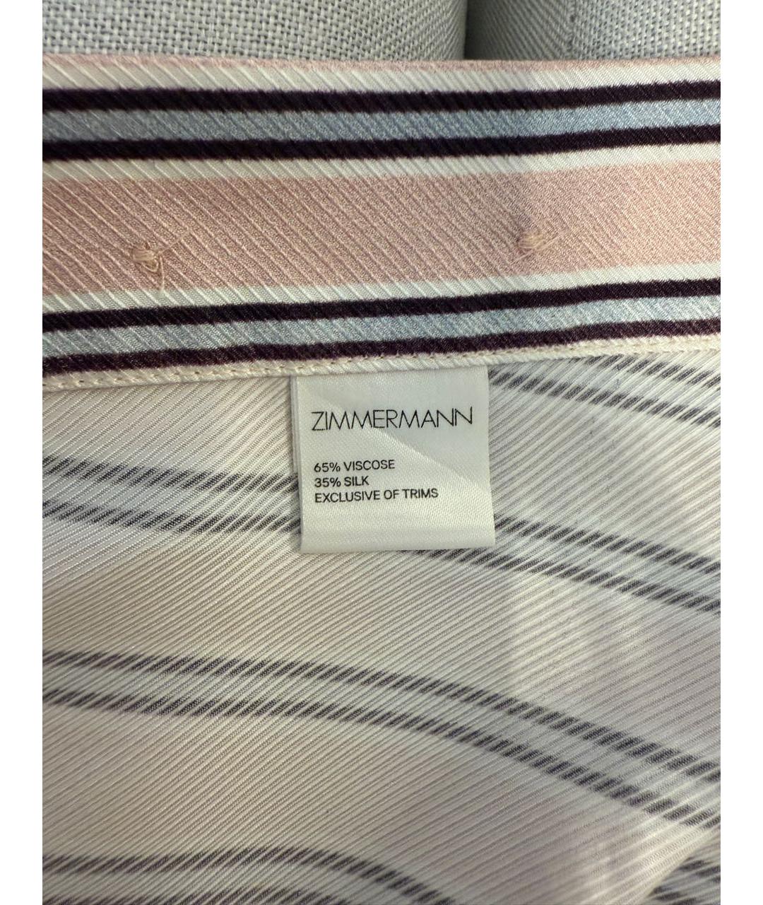 ZIMMERMANN Мульти вискозная блузы, фото 6