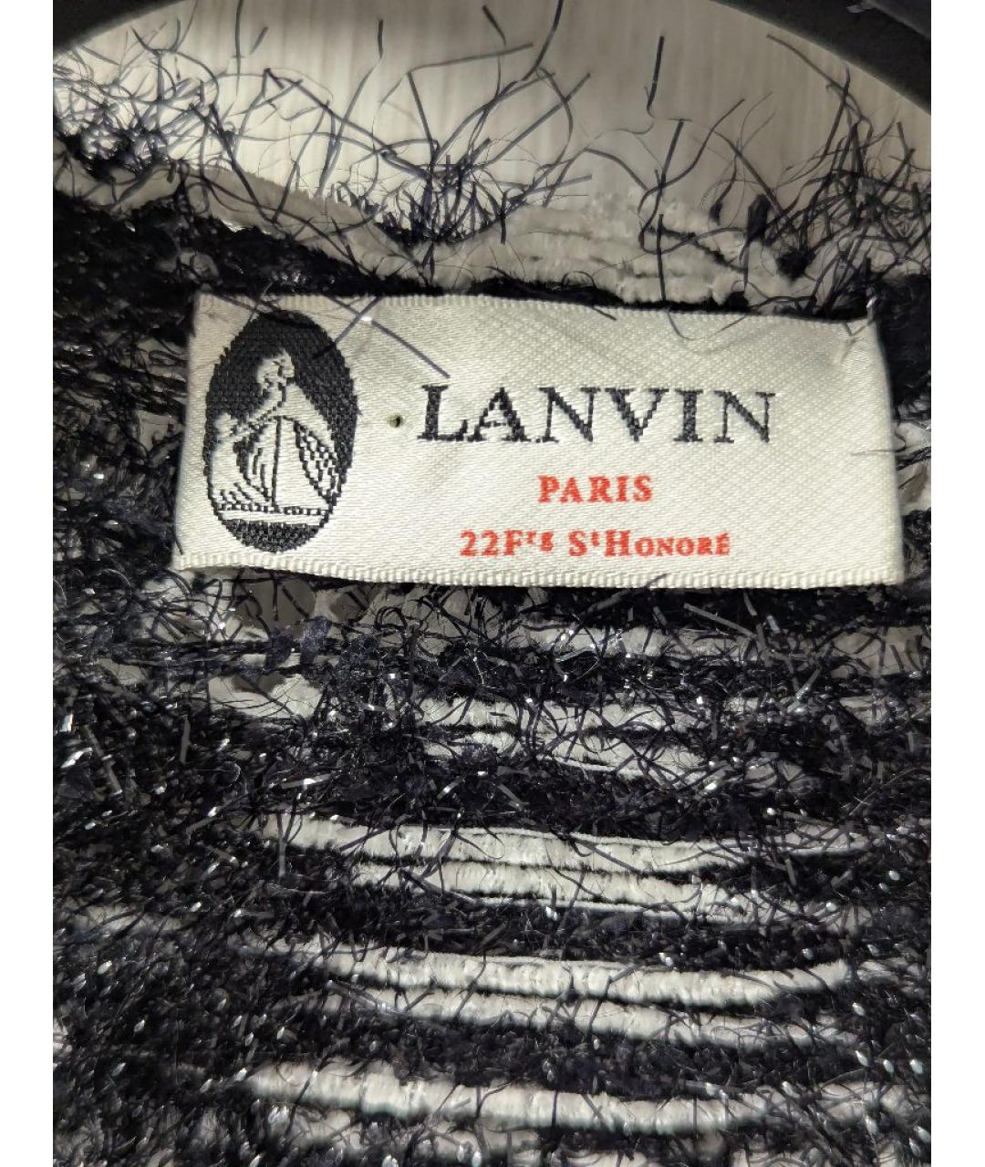 LANVIN Мульти шерстяное пальто, фото 3