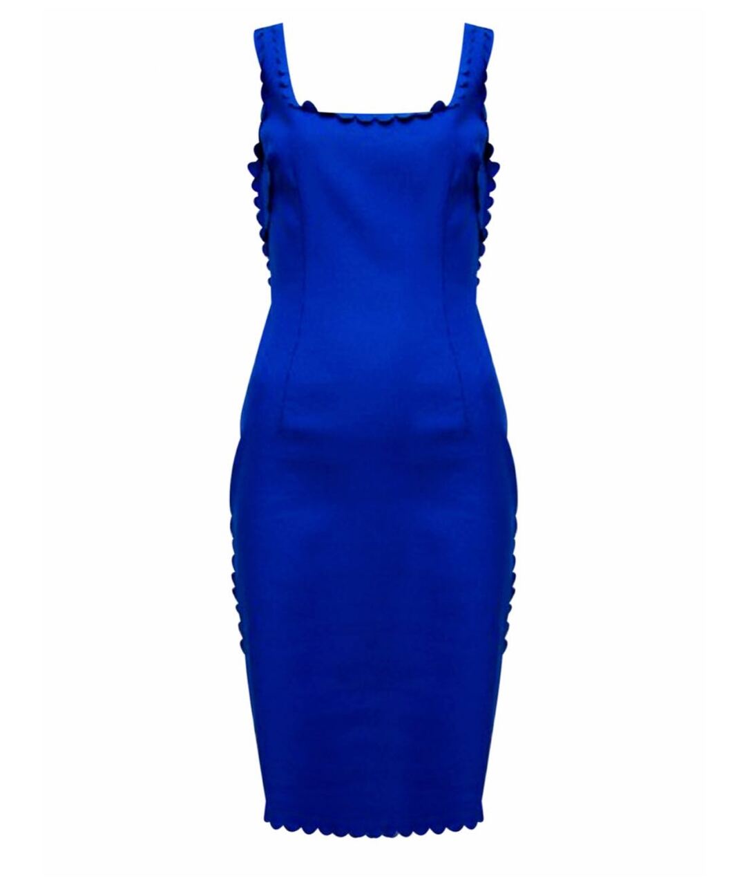 LANVIN Синее полиамидовое повседневное платье, фото 1