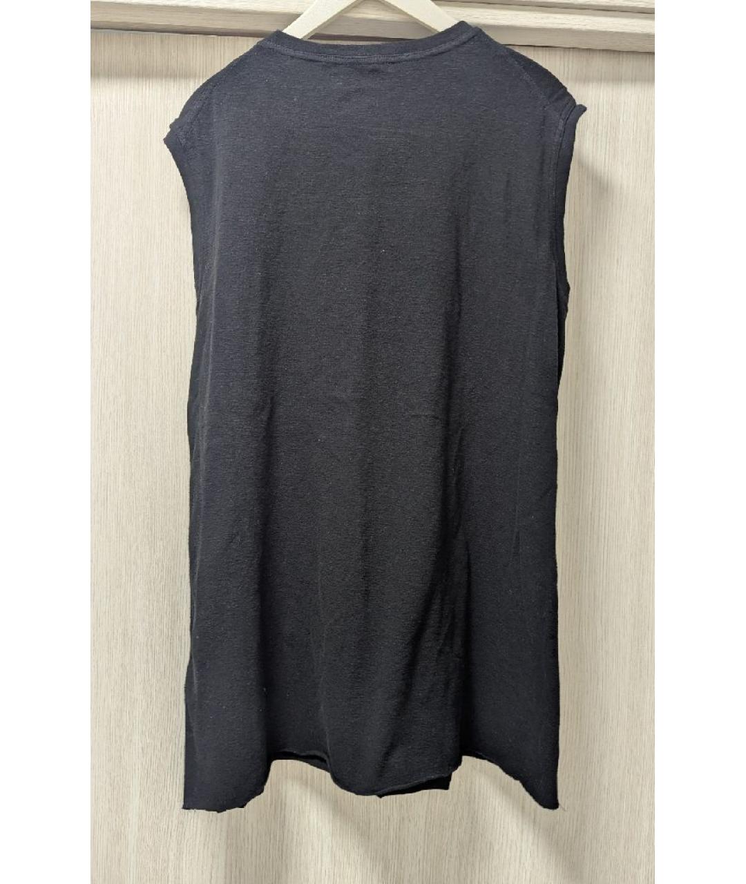 HAIDER ACKERMANN Черный хлопковый джемпер / свитер, фото 2