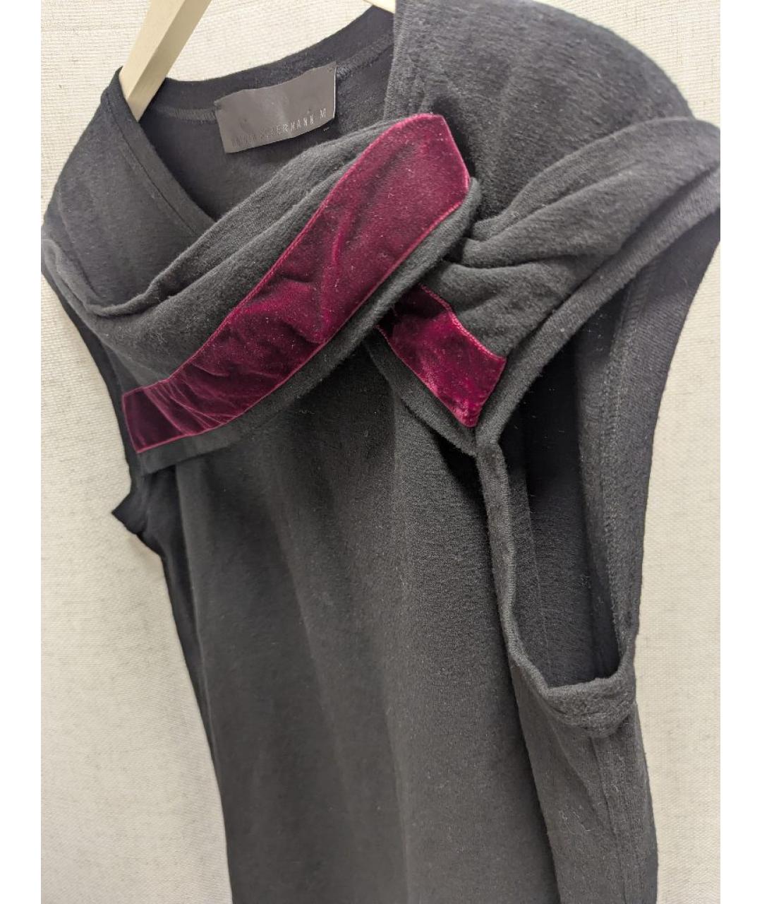 HAIDER ACKERMANN Черный хлопковый джемпер / свитер, фото 7