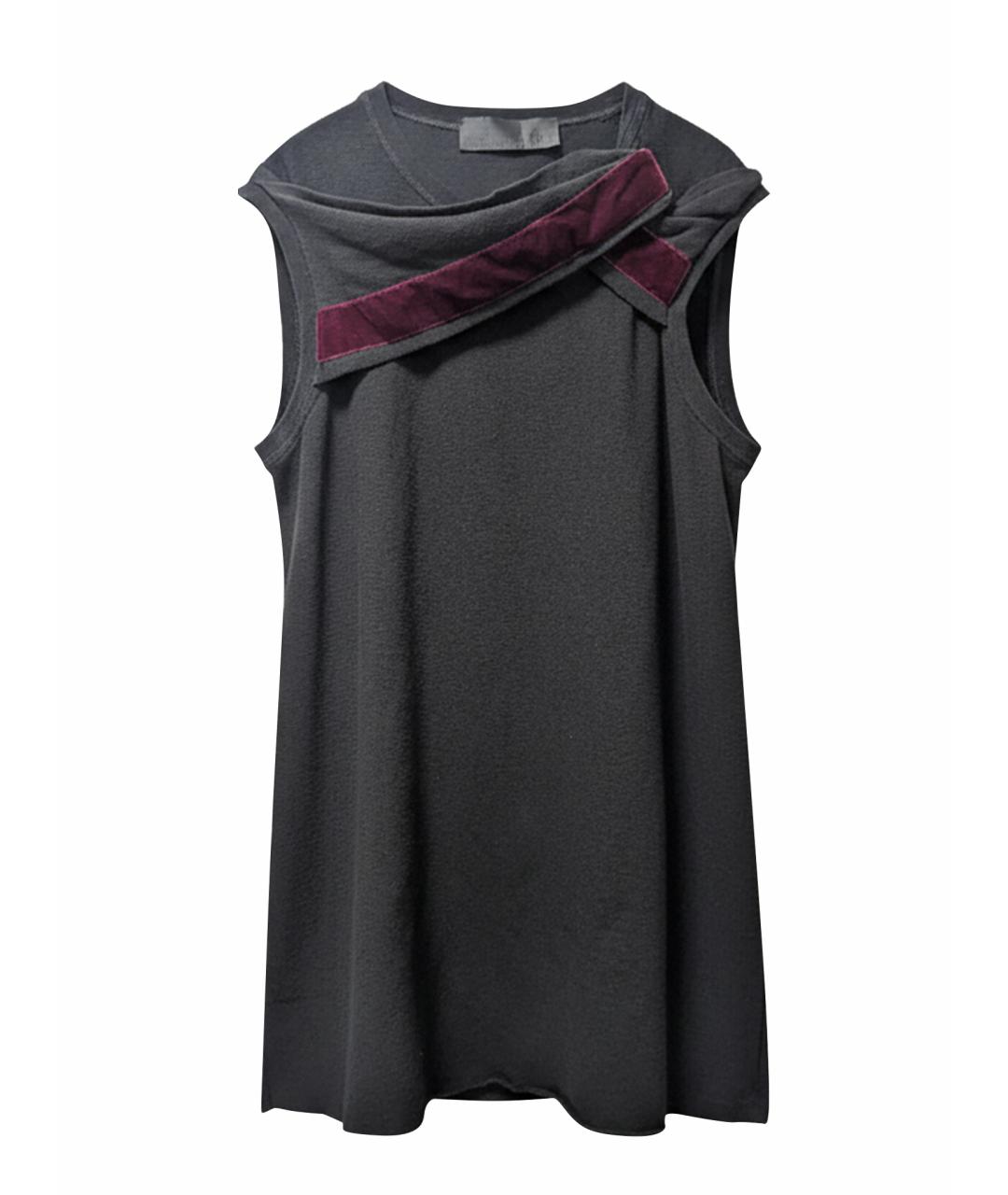 HAIDER ACKERMANN Черный хлопковый джемпер / свитер, фото 8