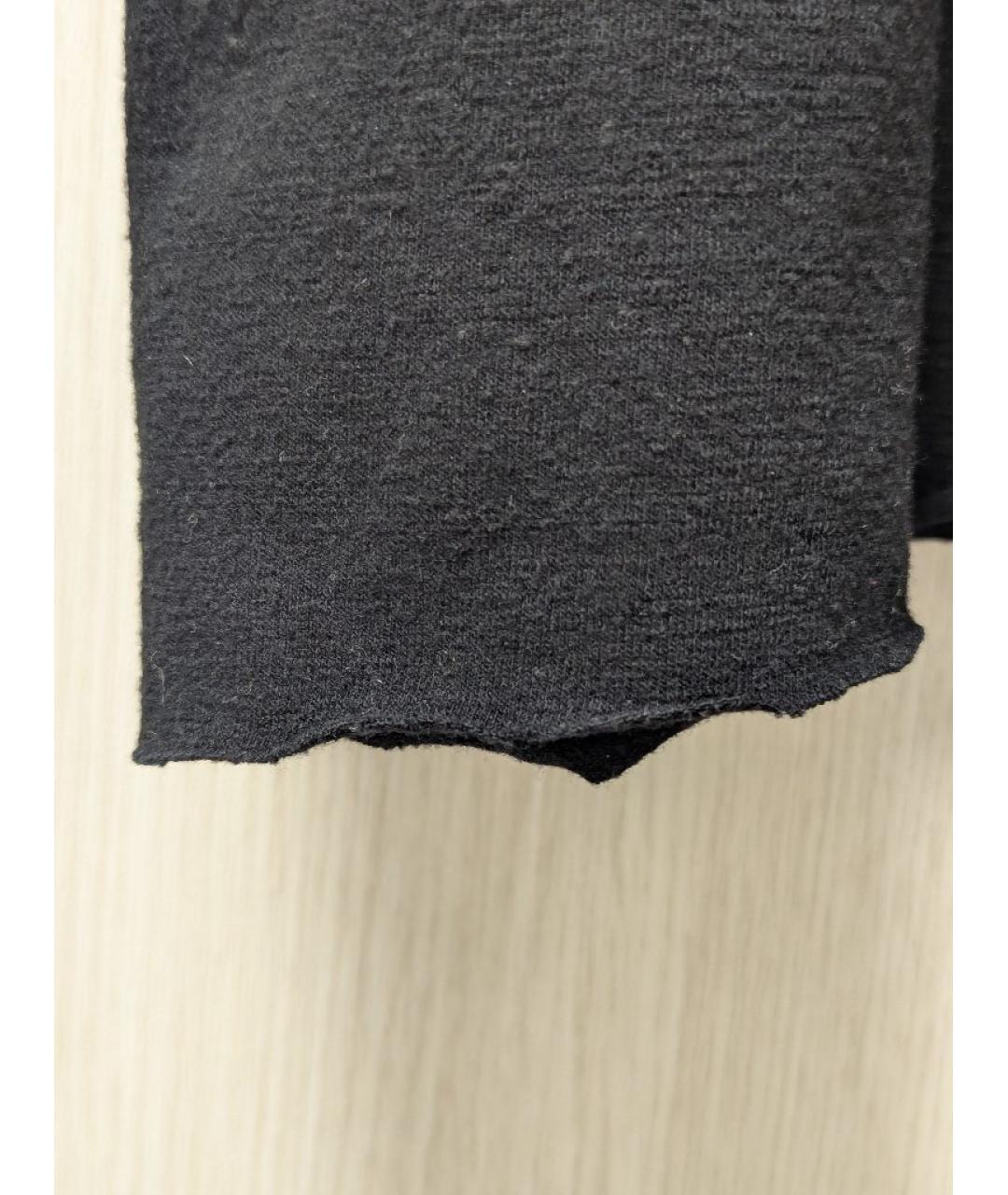 HAIDER ACKERMANN Черный хлопковый джемпер / свитер, фото 5