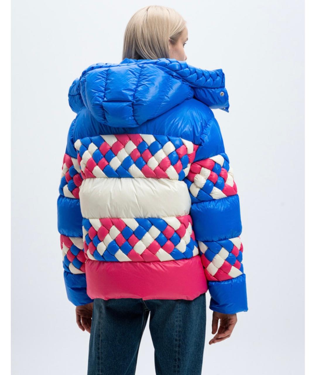 RAXXY Синий полиамидовый пуховик, фото 3