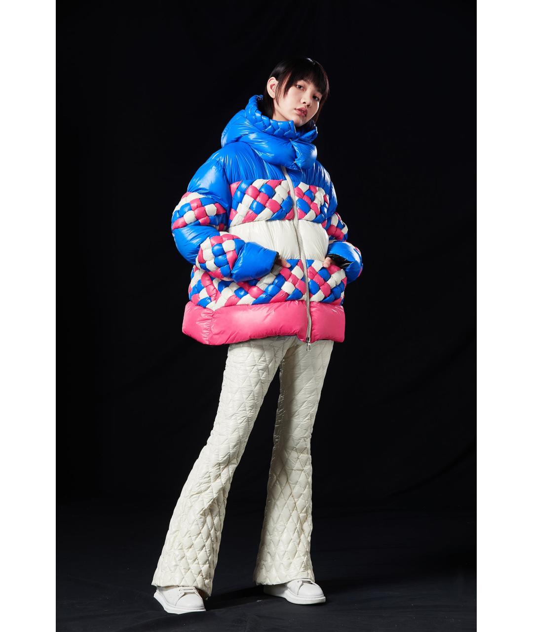 RAXXY Синий полиамидовый пуховик, фото 6