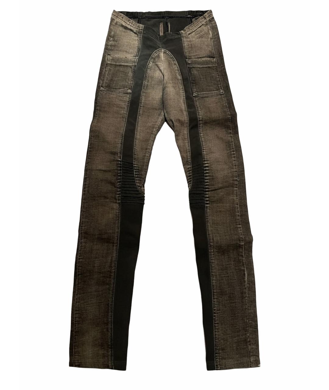 RICK OWENS Хлопковые джинсы скинни, фото 1