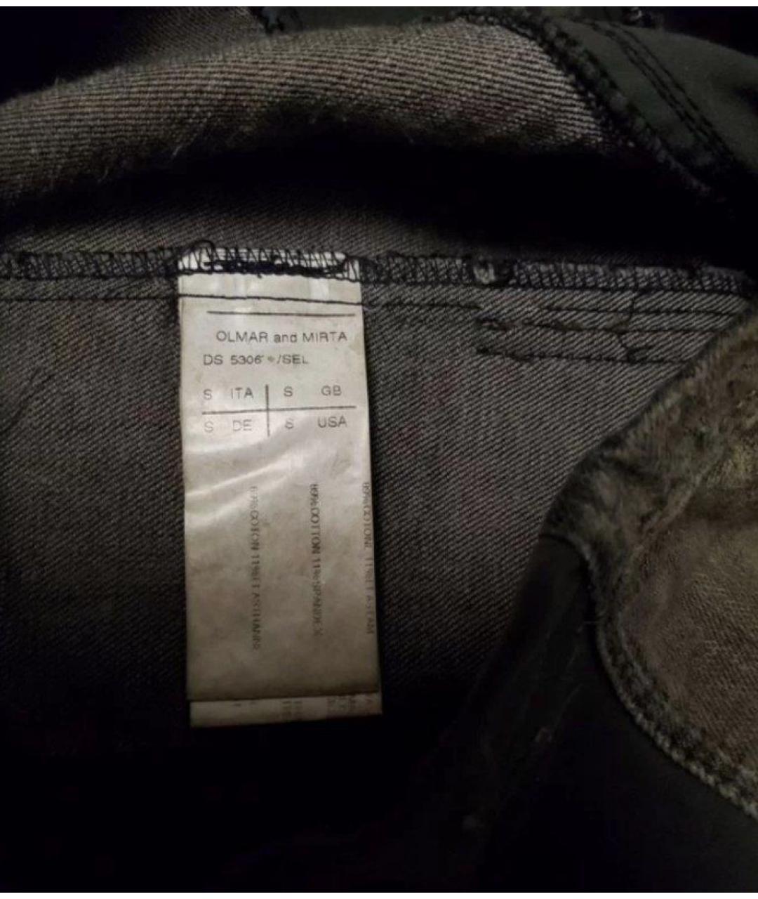 RICK OWENS Хлопковые джинсы скинни, фото 4