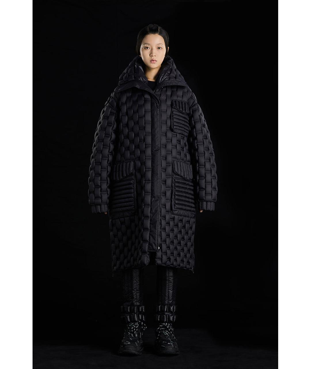 RAXXY Черный полиамидовый пуховик, фото 2