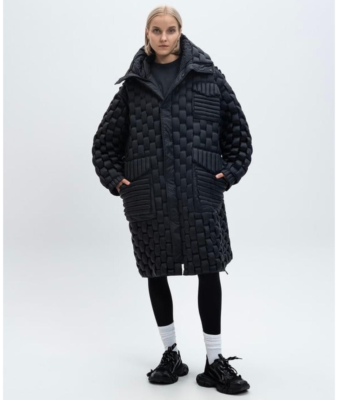 RAXXY Черный полиамидовый пуховик, фото 6