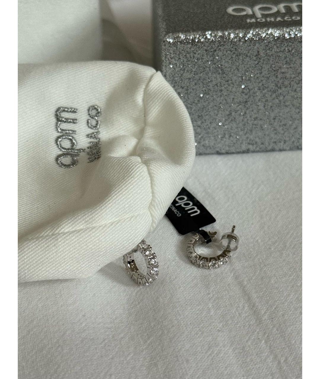 APM Monaco Серебряные металлические серьги, фото 6