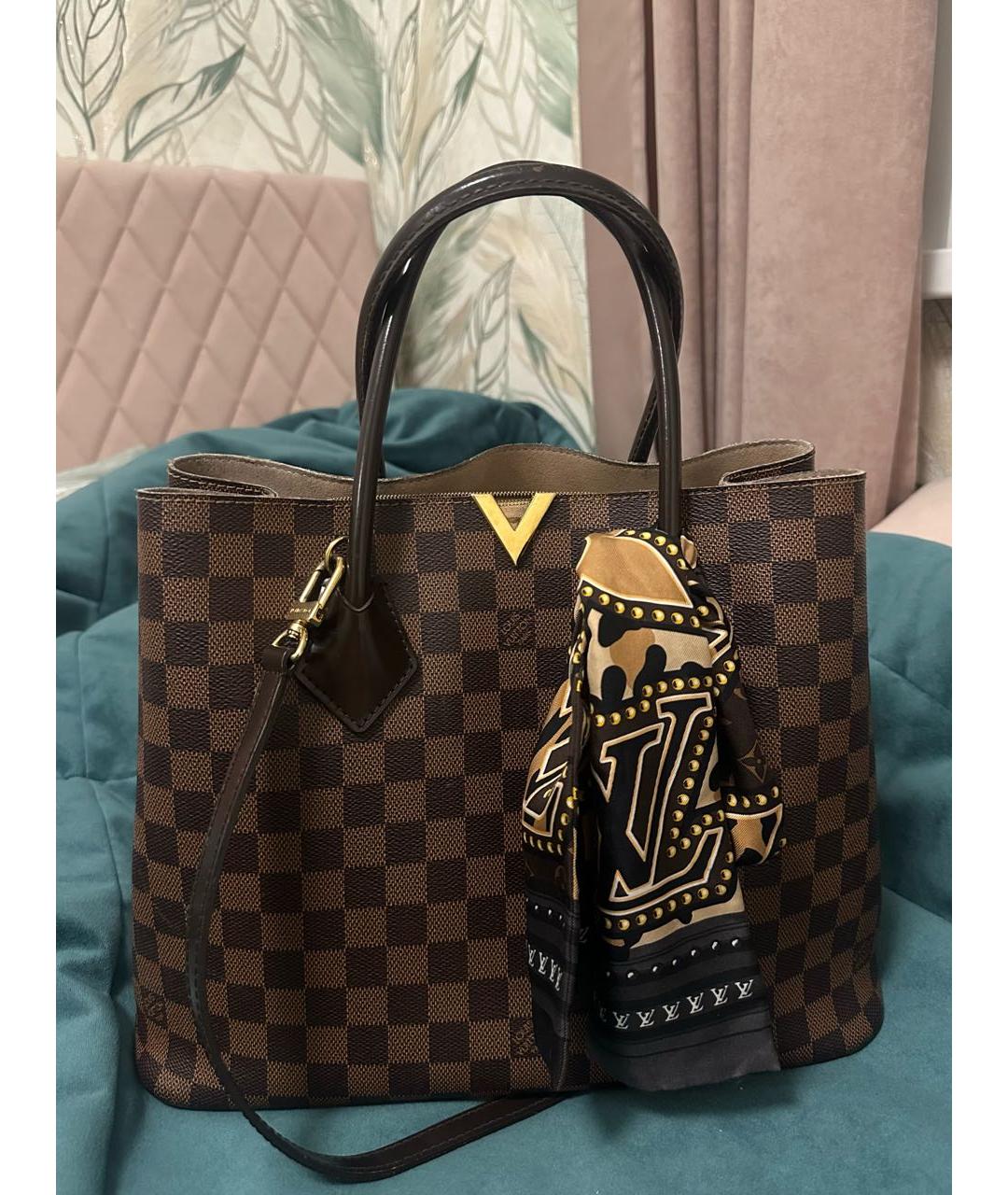 LOUIS VUITTON Коричневая сумка тоут, фото 2