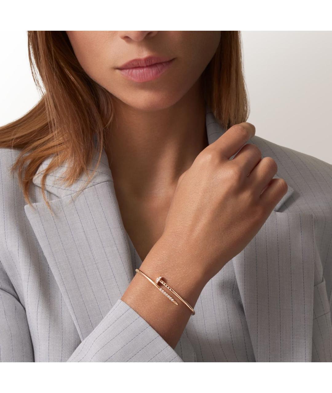 CARTIER Золотой браслет из розового золота, фото 3