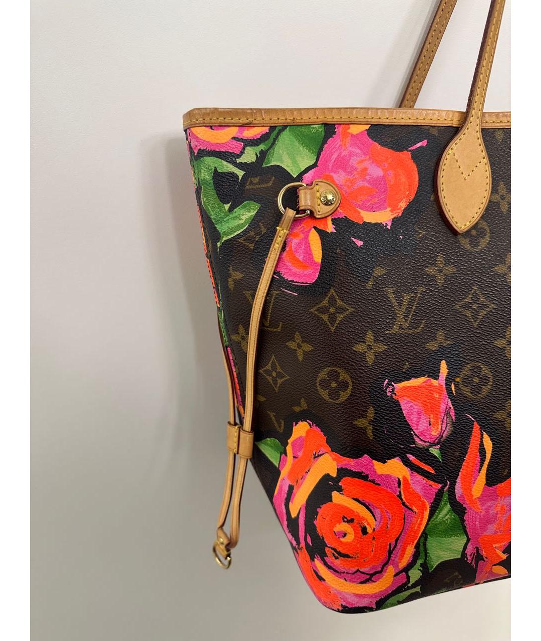 LOUIS VUITTON Коричневая сумка с короткими ручками, фото 3