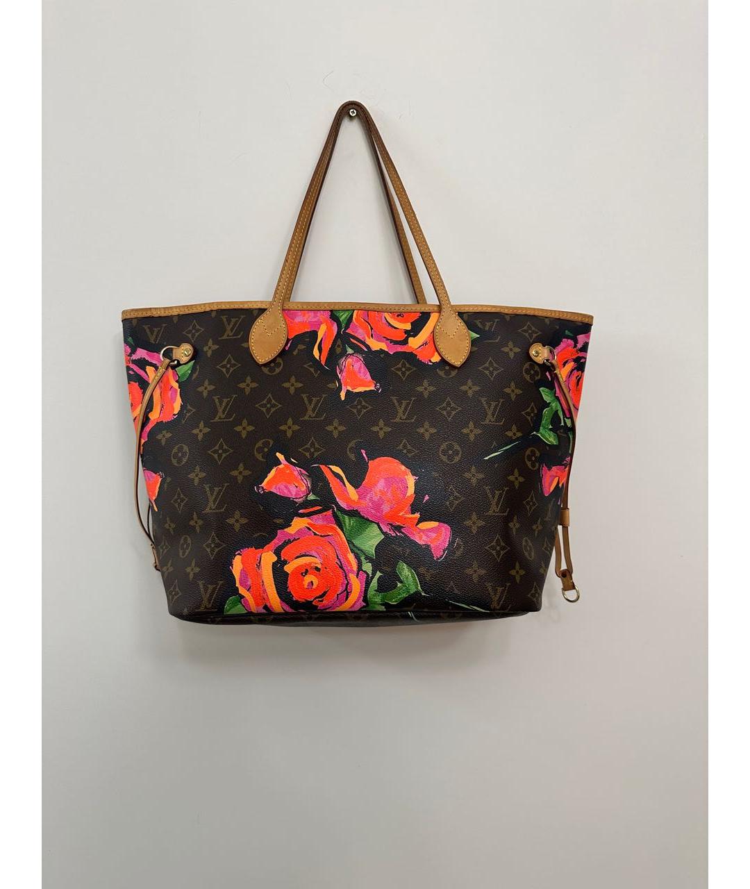 LOUIS VUITTON Коричневая сумка с короткими ручками, фото 7