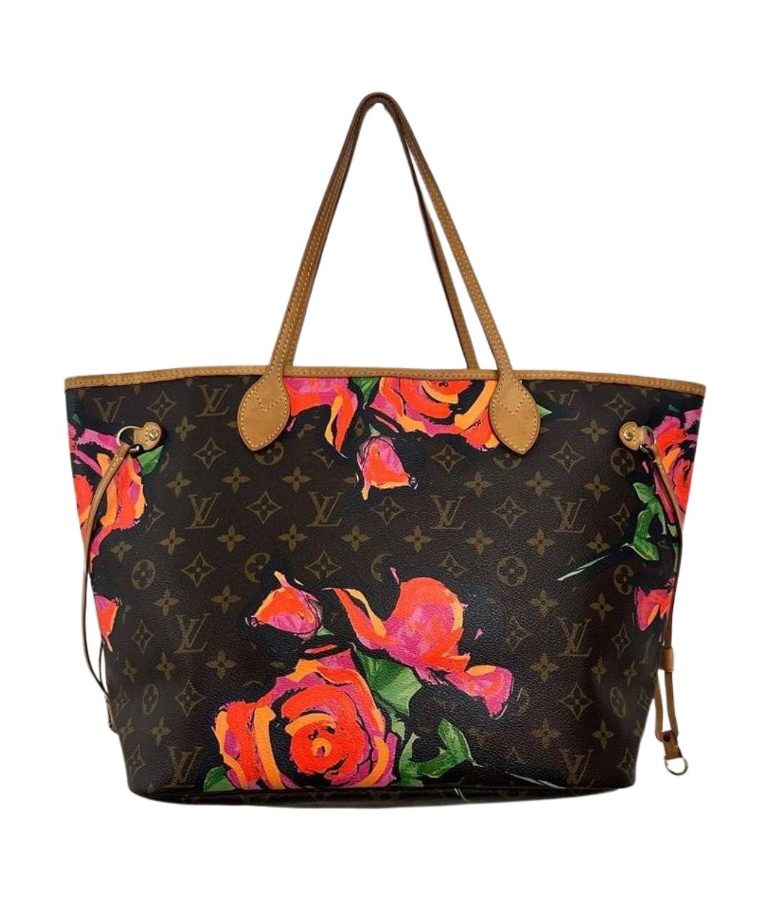 LOUIS VUITTON Коричневая сумка с короткими ручками, фото 1