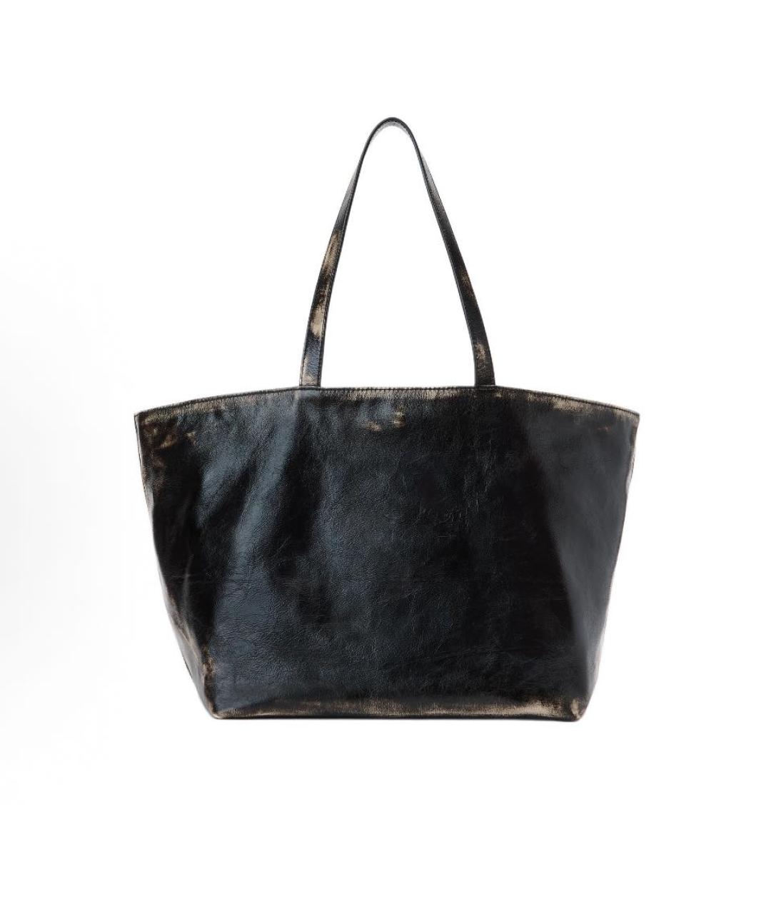 ALEXANDER WANG Коричневая кожаная сумка с короткими ручками, фото 2