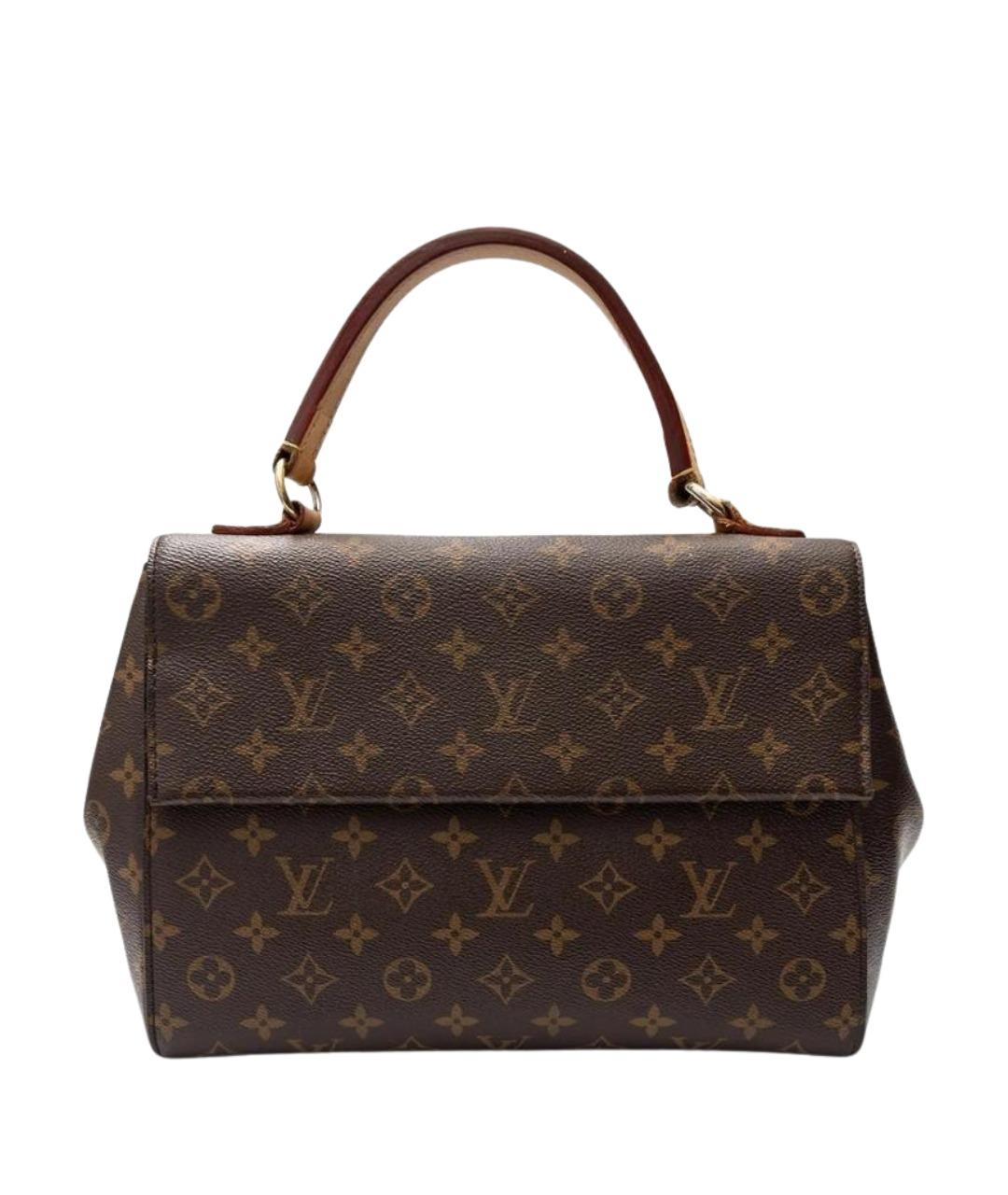 LOUIS VUITTON Коричневая сумка с короткими ручками, фото 1