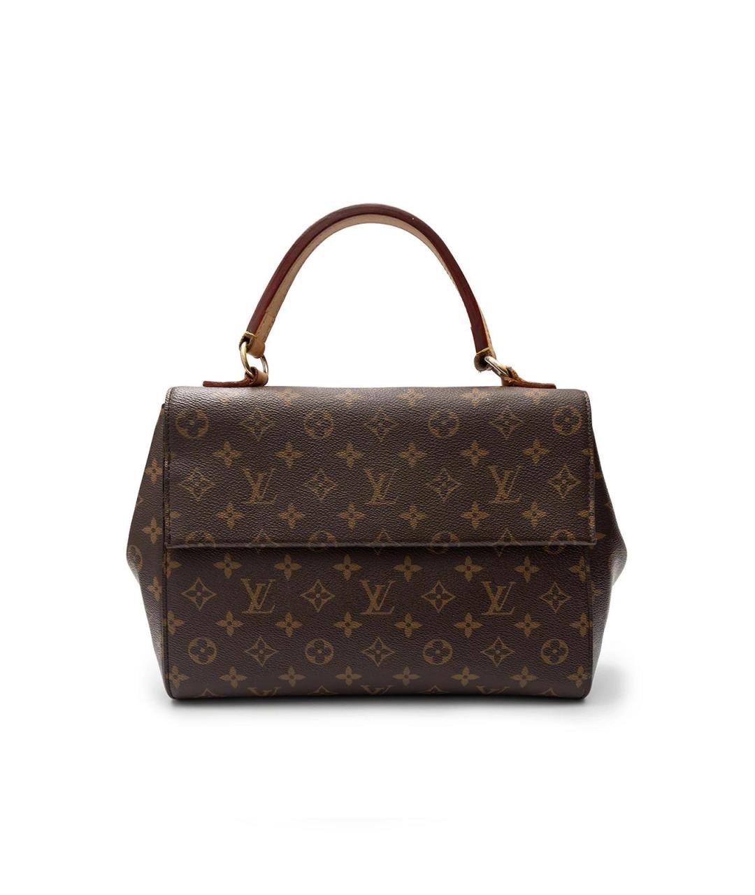 LOUIS VUITTON Коричневая сумка с короткими ручками, фото 5