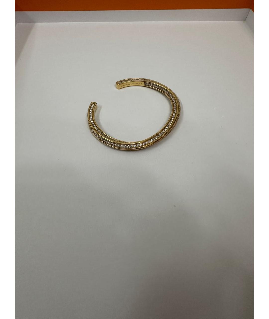 CELINE Золотой позолоченный браслет, фото 2