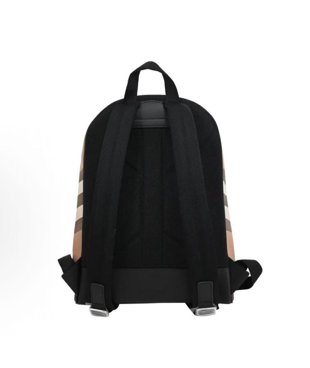 BURBERRY Бежевый тканевый рюкзак, фото 3