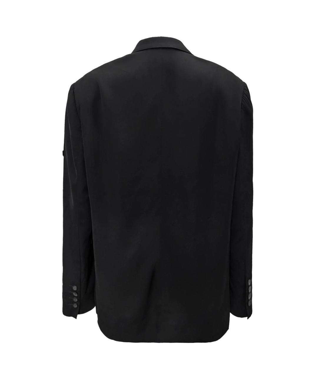 BALENCIAGA Черный полиэстеровый жакет/пиджак, фото 3