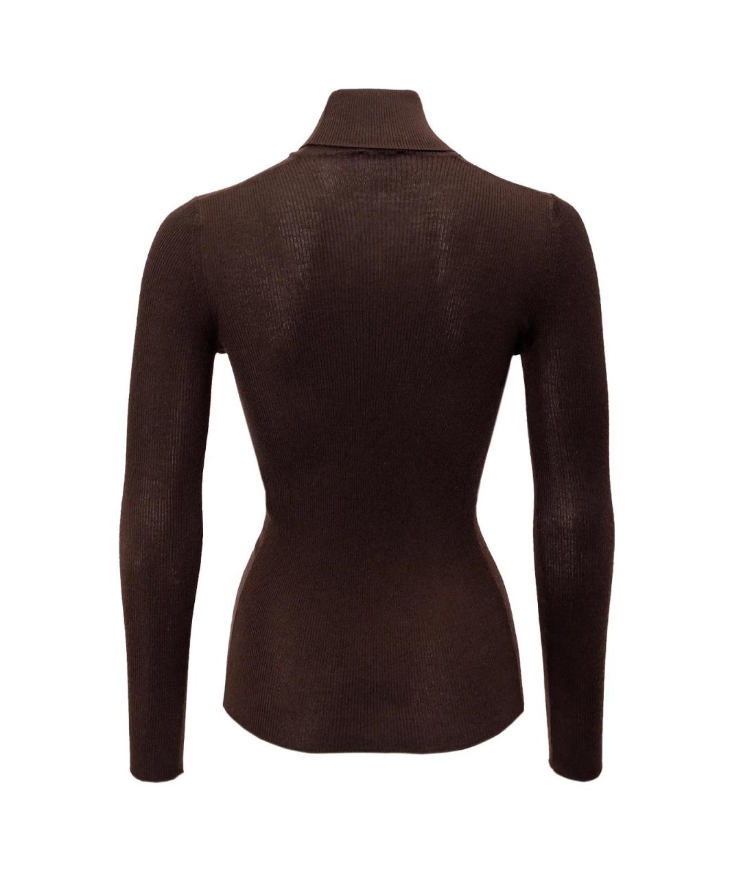TOM FORD Коричневый кашемировый джемпер / свитер, фото 2